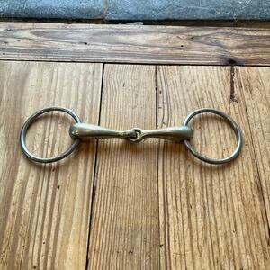 Loose Ring Single Joint Snaffle Horse Bit 5.5”